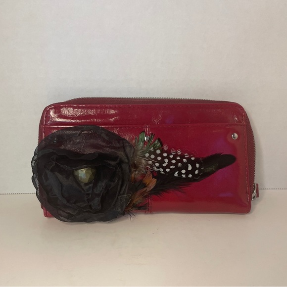 Red Vintage women’s Wallet - Picture 3 of 7